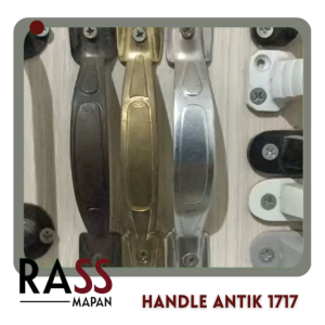 1PCS Handle Tarikan Lemari Laci 1717 Antique Antik Silver Gold