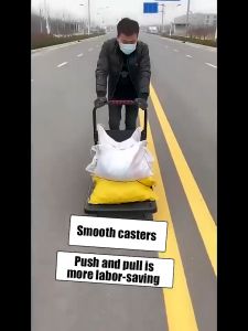 Aim to Maximize Efficiency: 4 Wheels Hand Truck & Foldable Heavy Duty Trolley