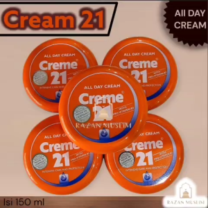 Krim Pelembab Creme 21 150ml 100% Original - Pro Vitamin B5 E All Day Cream