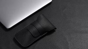 WoodTen Watch Bag Organizer Watch Accessories Anti-Dust Gift Bag Portable Leather Watch Protection Bags For Watch Storage