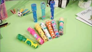Childrens Polygon Prism Kaleidoscope Toy Educational Toys For Kid Imaginative