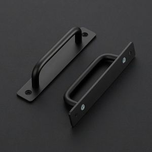 2 warehouse garage door handles sliding door handles black cabinet handles door handles aluminum alloy door handles with pla