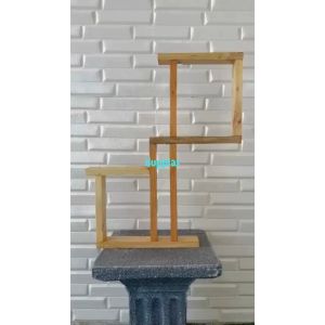 Hiasan Dinding Ambalan Kayu Persegi: Dekorasi Rumah Aesthetic