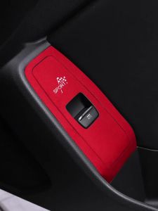 ALCANTARA | Window Switch Lifter Trim Sticker For Subaru BRZ/Toyota GR86 2021- Made of Alcantara Carbon Fiber Car Interior Tuning Accessory