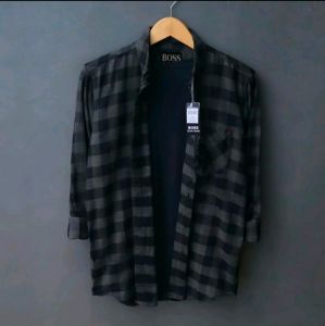 kemeja fashion cowok cewek baju planel murah