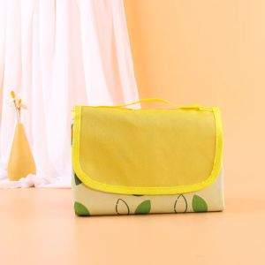 Thảm Cắm Trại Ngoài Trời Chống Thấm Nước Chống Cát Gấp Gọn Nhẹ Chất Liệu EVA Dùng Được Cho Bãi Biển Công Viên Dã Ngoại