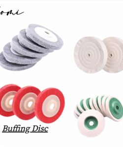 (Per 10pcs) Buffing Disc/ Buffing Wheel / Buffing Wheel Gray &White /Buffing Disc Buffing