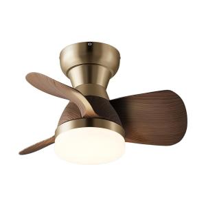SUOYAN | Quiet Eye-Protecting Ceiling Fan Light Walnut Color