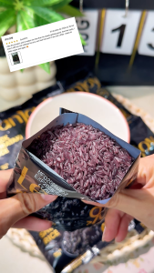 Buy 5 take 5 Mr.Squirrel Black shirataki rice original low carb Black rice organic More healthier diet 10 minutes ready to eat rice 100g