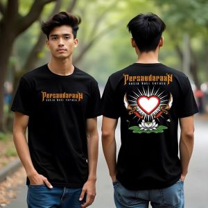 KAOS DEWASA HATI BERSINAR TERATE PSHT TEBAL 24S