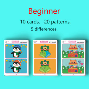 Find the Difference Fun Concentration Training Game Pictures Educational Items Find Different Places Reusable Erasable Pictures