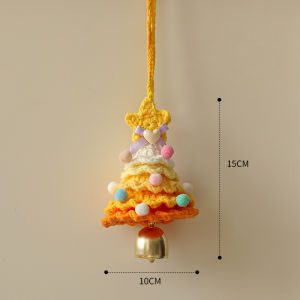 XIXIAOER | Crochet Christmas Decoration Door Hang Bell