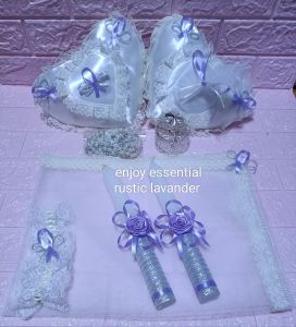 wedding accessories 6in1 set open for request color or motif