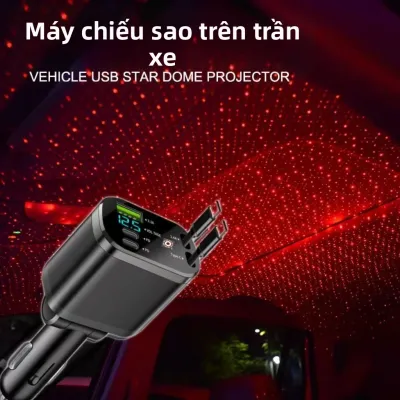 Huayu | Đầu Sạc Xe Hơi Siêu Nhanh Có Dây Co Giãn 120w