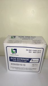 (Combo 10 Chiếc) Bơm kim tiêm MPV 5ml/cc sử dụng 1 lần Kim 25G