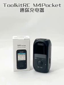 ToolKitRc | ToolkitRC M4Pocket 1-4S Lipo LiHV LiFe Lion Battery Charger 80W 5A Smart Balance Charger Input USB-C XT30 XT60 Output