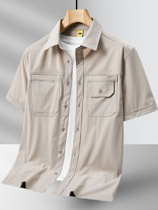CHAFEI | Mens Summer Lightweight Breathable Quick-Dry Short Sleeve Shirt