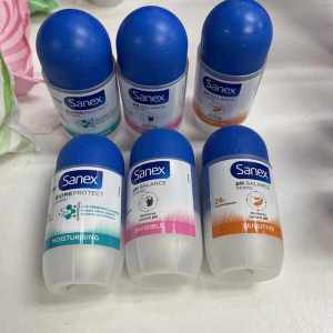 ☆Stock UK SANEX Dry Comfortable Body Walking Bead Alcohol-Free Underarm Antiperspirant Ball 50ML Dry Deodorant♕