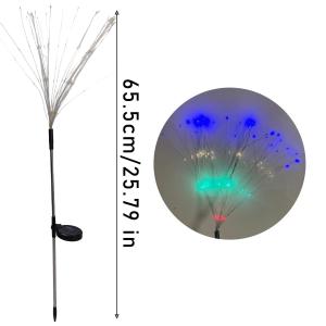 60/120/200 LED Solar Firework Lights Garden Decoration Fairy Lights Waterproof Outdoor Lawn Lamp Garden Landscape Lighting