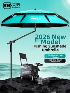 BENNUO | Fishing Sun Umbrella Thickened Colorful Rubberized Fishing Rod Handle