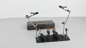 Magnetic Helping Hands Soldering Third Hand with 6/8 Flexible Alligator Clips/Tool Box Adjust PCB Holder Electronic Repair Tool