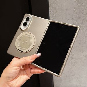 szhaiyu | 360 Stand Frosted for Magsafe Magnetic Phone Case for Samsung Galaxy Z Fold 8 Ultra 7 6 5 4 Wireless Charging Protective Cover