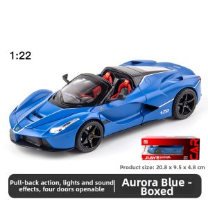 Đồ Chơi Xe Hơi Hợp Kim Đỏ Có Dây Kéo 1/24