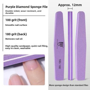 LuckFavor | Durable Water-Washable Measuring Nail File