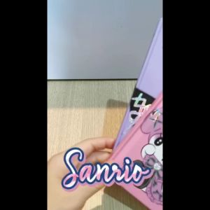 WEEKLY PLANER MEMO BUKU TULIS DIARY JOURNALING ISI 96 LEMBAR MOTIF KUROMI MIDNIGHT MY MELODY PINK