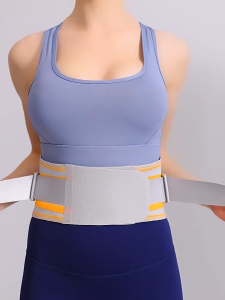 NEENCA Adjustable Narrow Lumbar Support Belt For Men Women Breathable Dual Compression Back Brace For Gym Workout Fitness Long Sitting Lower Back Pain Relief