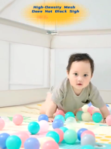 Baby yaya Baby Kids Playpen Safety Play Fence Playground Game Sturdy Guard Rail Size Pagar Baby