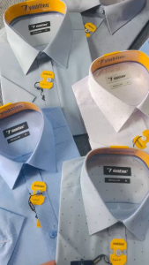 Áo Sơ Mi Nam Họa Tiết Ngắn Tay Phom Suông Dáng Regular Vĩnh Tiến Vạt Ngang 360 Nhiều màu