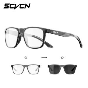 SCVCN | Scvcn Fashion Polarized Cycling Glasses UV400 Cycling Sunglasses Bike Eyewear Men MTB Sports Bicycle Glasses Outdoor Sunglasses