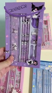 Stationary Set Perlengkapan Sekolah 8in1 Sanrio Set Alat Tulis Anak