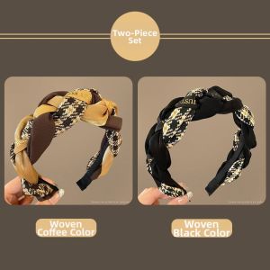 Retro Hair Hoop Black