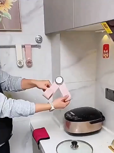 2Pcs Panci Suction Cup Pot Lid Holder Multifungsi / Rak Tutup Panci Multifungsi Serbaguna Tempel Dinding