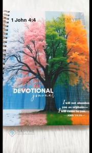 SAFYRE - Devotional Journal 4 Seasons Theme Hardbound Journal A5 size Journal. 80pages. 80gsm.
