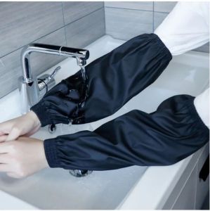 1Pair Thick Oversleeve Waterproof Oilproof Cuff Home Kitchen Cleaning Accessories Waterproof Sleeves Adult Arm Sleeves