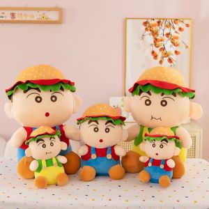 Miniso S Kích Thước Lớn Mới Nhất Hamburger Bút Chì Màu Người Mới Nhồi Bông Đồ Chơi Nhồi Bông Búp Bê Hoạt Hình Anime Dễ Thương Quà Tặng Sinh Nhật Cho Trẻ Em Búp Bê Vui Nhộn