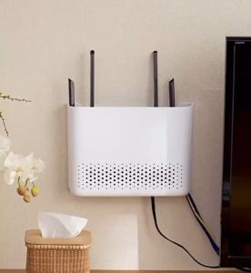 Home Signature Wireless Storage Box: A Router & Cable Storage Solution