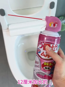 Japan Toilet Bowl Cleaner Foam Spray | Bubble Mousse Toilet & Washroom Cleaner | Deep Clean & Odour Removal