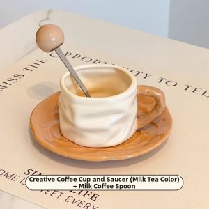 High-end Elegant Ceramic Coffee Cup Set