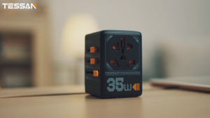 TESSAN SG - 35W Fast Charging Universal Travel Adaptor Travel Charger UK AU EU Travel Plug USB C