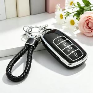Car Key Cover Case For Chery Omoda C5 5 fx 7 Tiggo 8 PLUS 8 Pro 7 Pro 5 Shell Protector Bag Keychain Keyring Auto Accessories