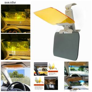 (Hàng Xịn) Kính chống chói lóa đèn khi lái xe ô tô cả ngày và đêm mẫu mới loại tốt lắp các xe cách chống chói đèn xe khi đi đêm
