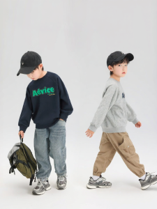 zosee | Áo Hoodie Chữ Cái Thời Trang cho Bé Trai