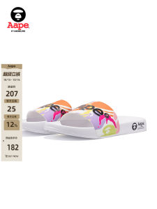 Aape Flagship Store Mens Slip-On Spring Autumn Multicolor Camouflage Patterned Shoes Comfortable Casual Sneakers