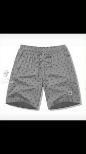 8307#Summer Mens Fashion Graphic Knee Length Multi-Pocket Casual Shorts Cotton Menswear
