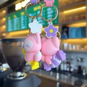 Combo 2 móc chìa khoá chú sóc móc khoá túi xách balo hottrend dễ thương Phụ kiện móc khoá - MaiQuynh.Store