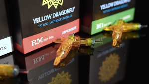 Kim xăm Pen 7RM đánh bóng Yellow Dragonfly ( 20 kim / 1 hộp )